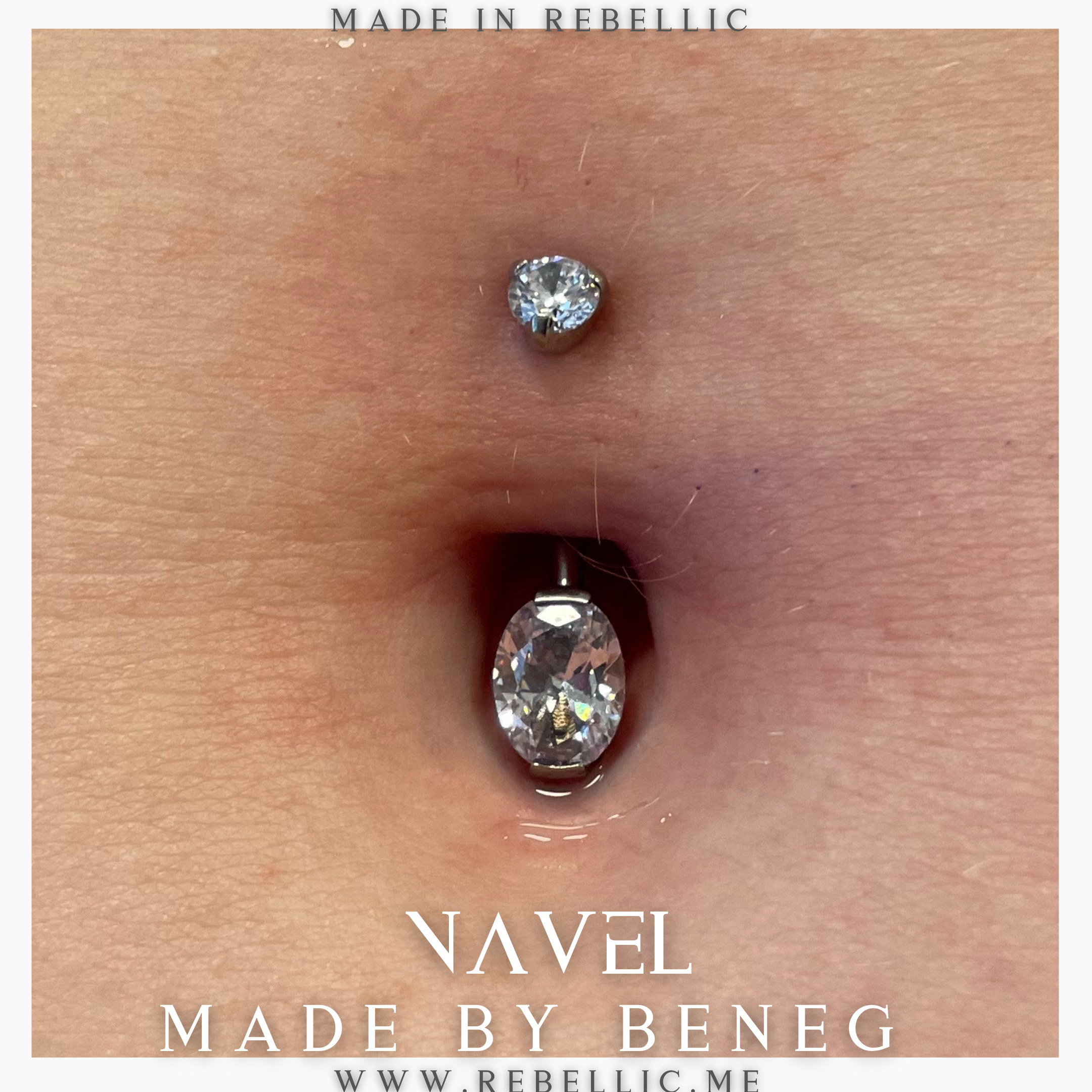 Navel piercing