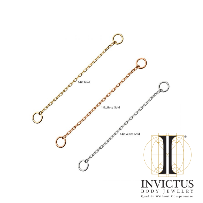 14 kt gold chain