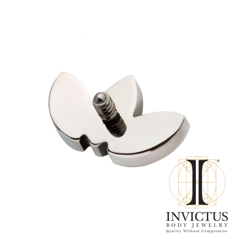 Titanium Hammered Marquise 3 Cluster Top