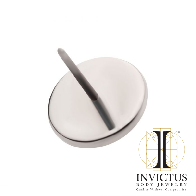 Titanium Hammered Disk Ends