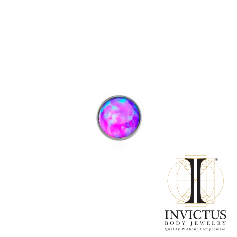 16g Titanium Bezel Opal Ends - REBELLIC