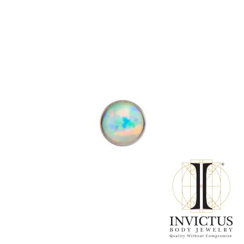 16g Titanium Bezel Opal Ends - REBELLIC