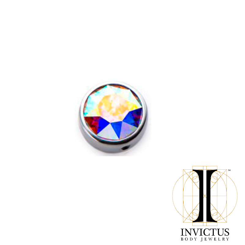 Titanium Replacement Preciosa Crystal Dimple Beads - REBELLIC