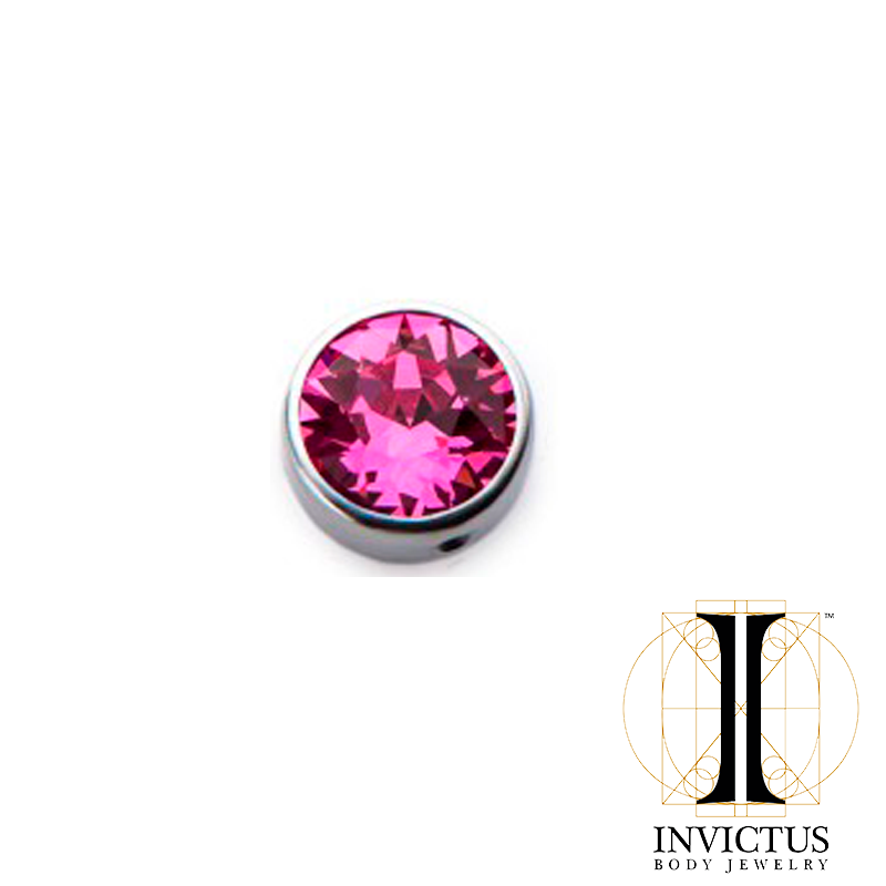 Titanium Replacement Preciosa Crystal Dimple Beads - REBELLIC