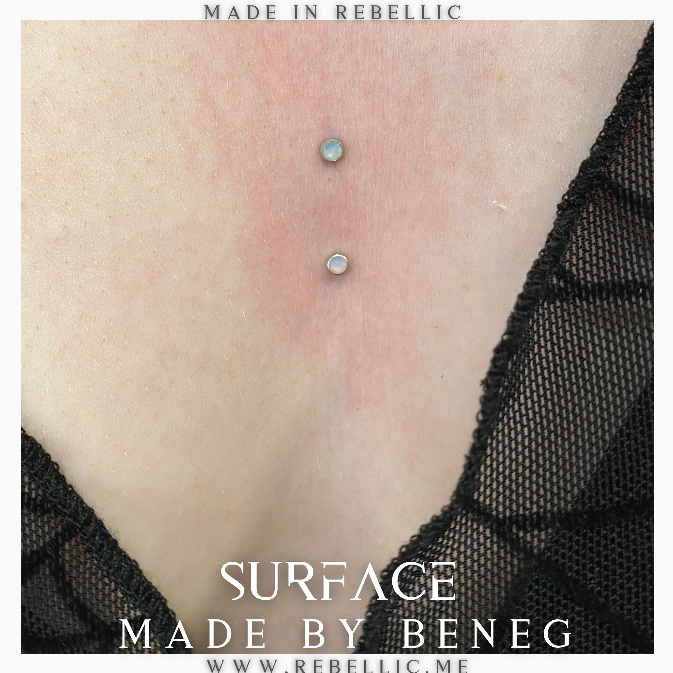Surface 2025 navel piercing