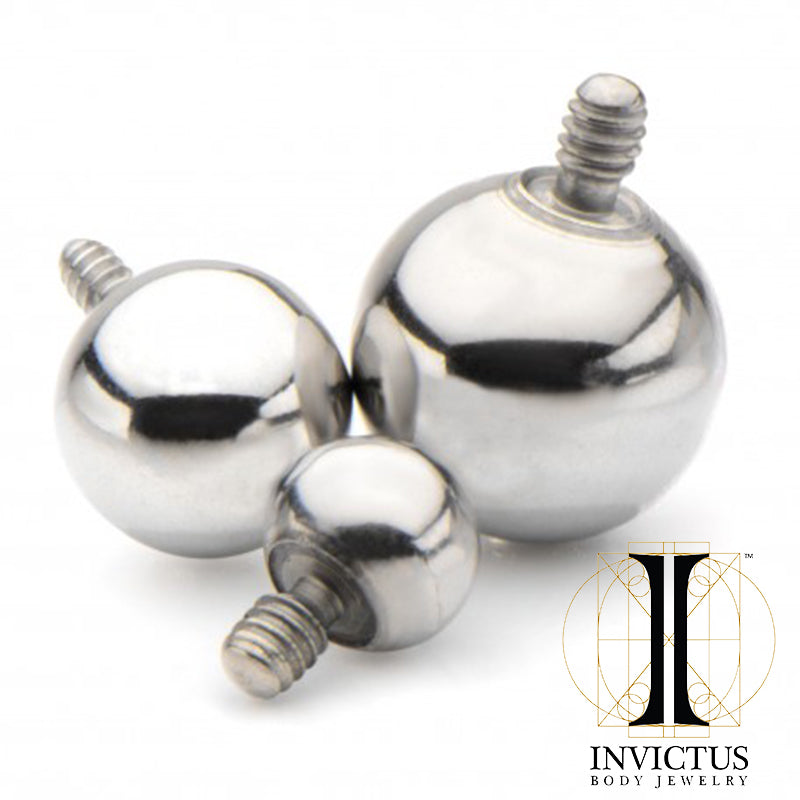 Titanium Ball Threaded End - REBELLIC