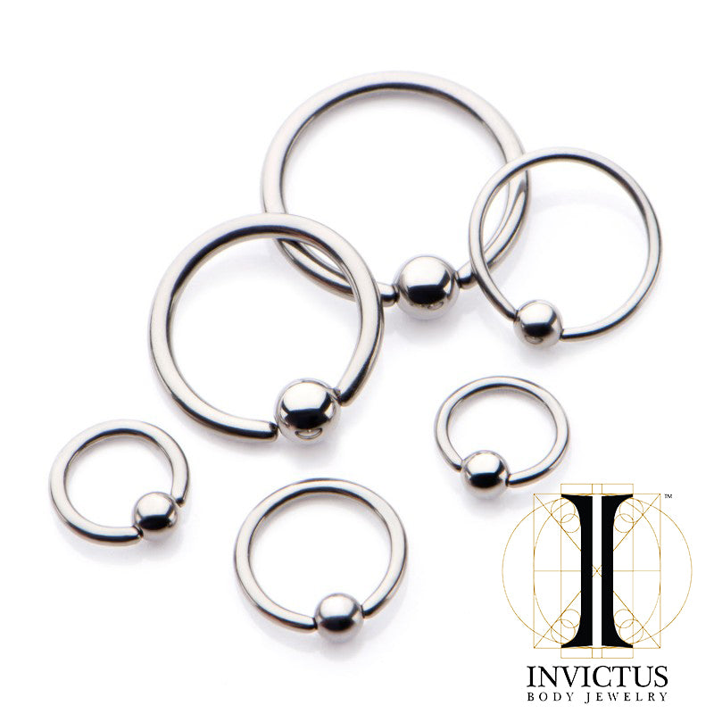 Niobium CBR with Titanium Ball - REBELLIC