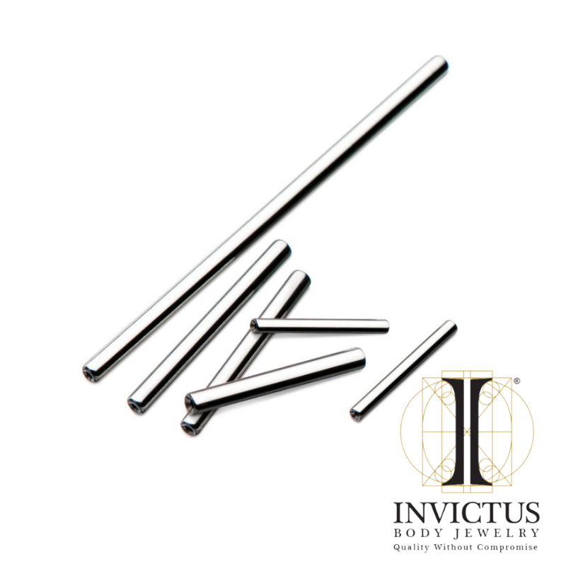 16g Threadless Titanium Barbell