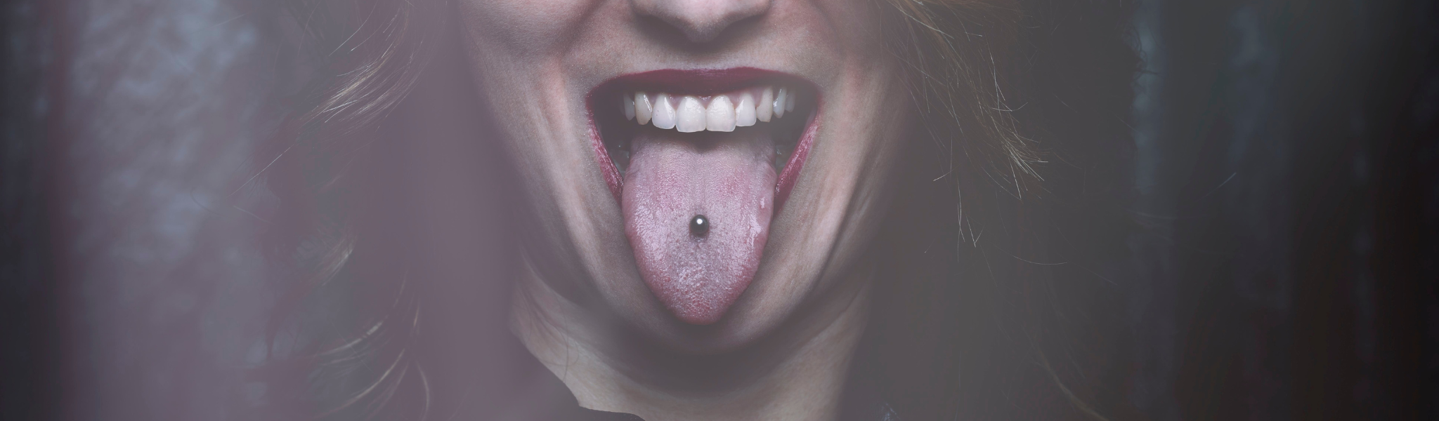 Oral piercing