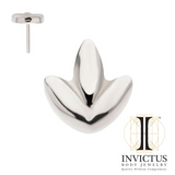 Titanium 3 Petal Shape Cluster Top