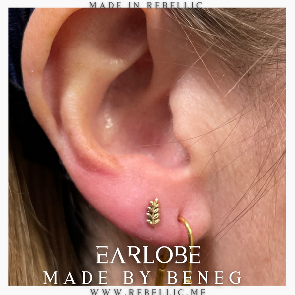 Earlobe piercing