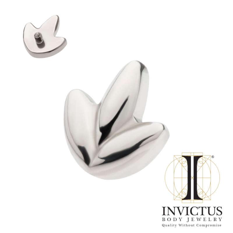 Titanium 3 Petal Shape Cluster Top
