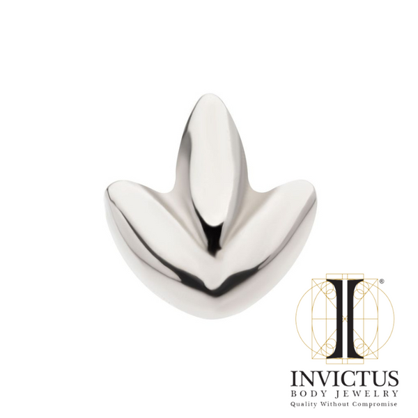 Titanium 3 Petal Shape Cluster Top