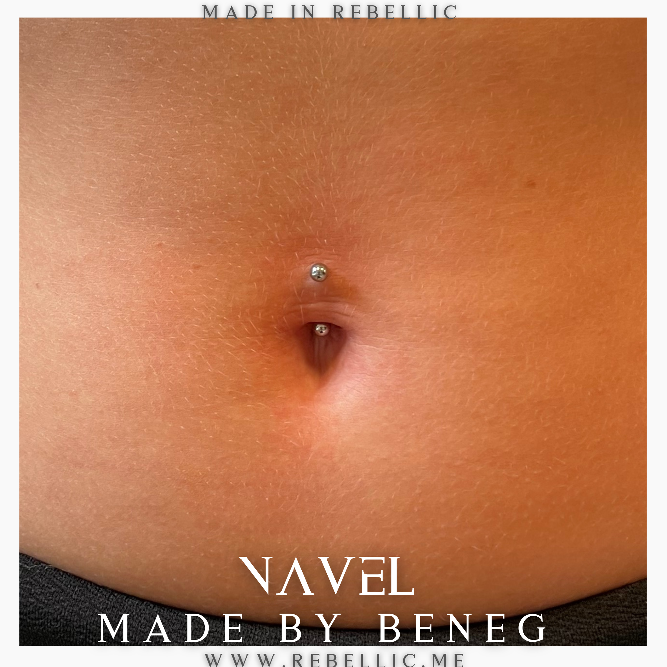 Navel piercing