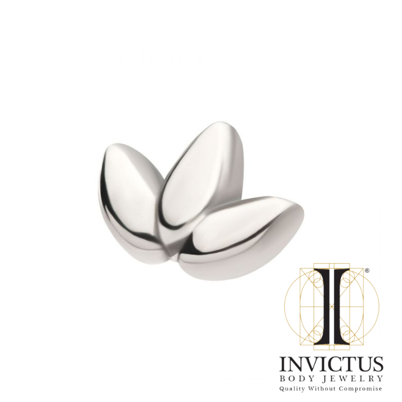 Titanium Fan Shape Petals Cluster Ends