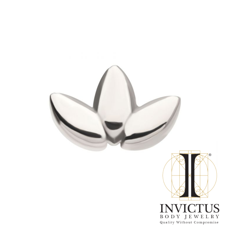 Titanium Fan Shape Petals Cluster Ends
