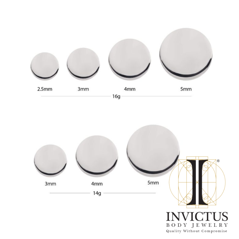 Flat Disc Titanium