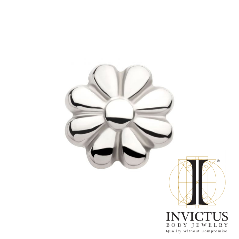 Titanium Petal Flower Ends