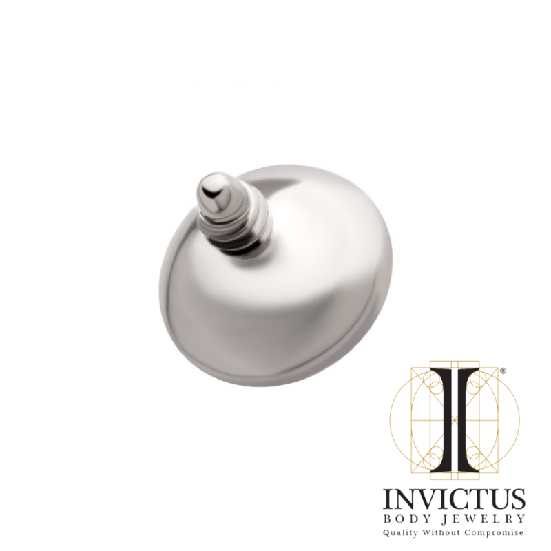 UFO Shape Disk Titanium med indvendigt gevind