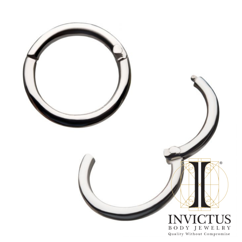 18G - 14kt White Gold Hinged Segment