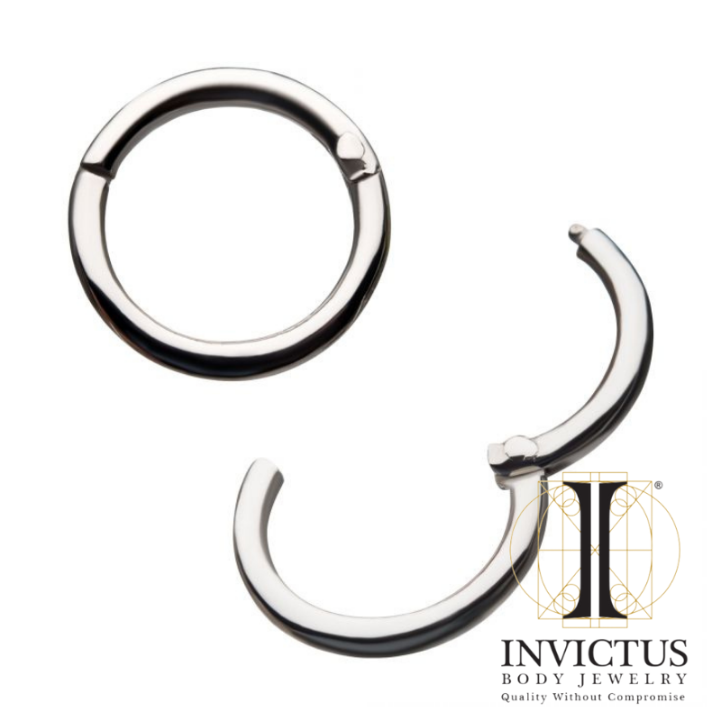 14G - 14kt White Gold Hinged Segment