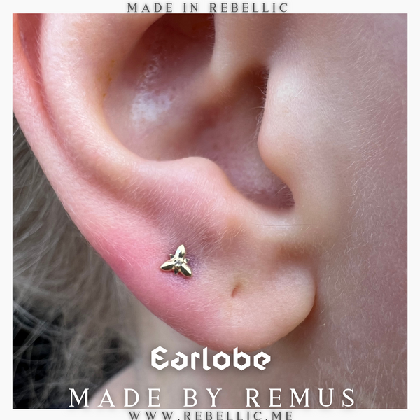 Earlobe piercing