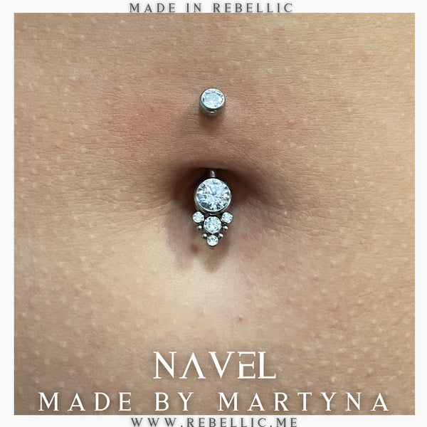 Navel piercing