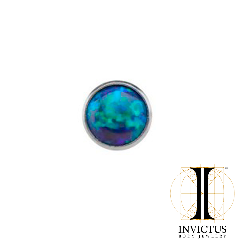 14g Titanium Bezel Opal Ends - REBELLIC