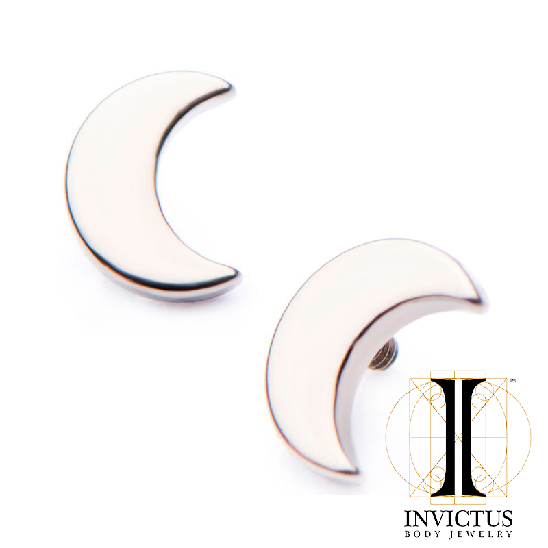 Titanium Crescent Moon Tops - REBELLIC