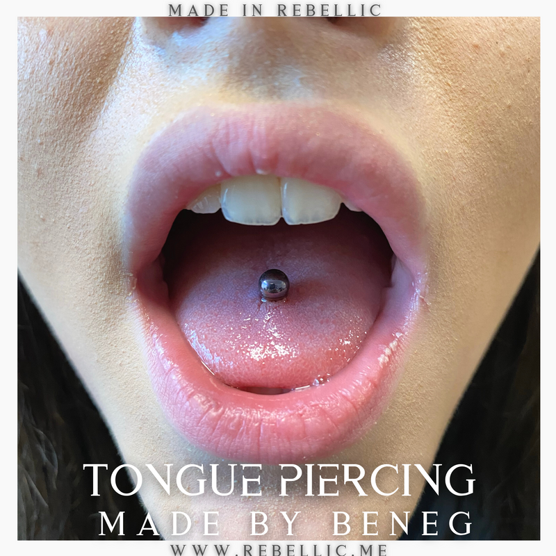Tunge piercing - REBELLIC