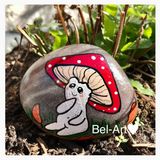 Hand Painted Stone from Bel-Art