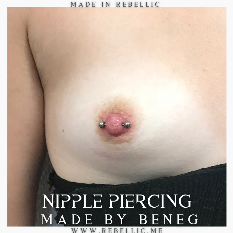 Nipple piercing - REBELLIC