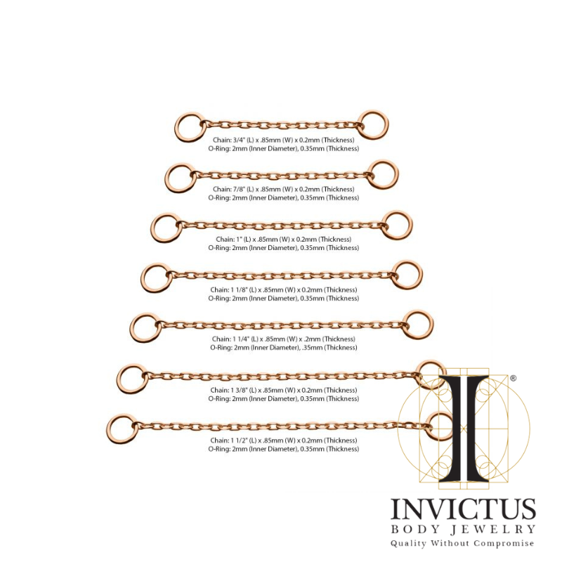 14 kt gold chain