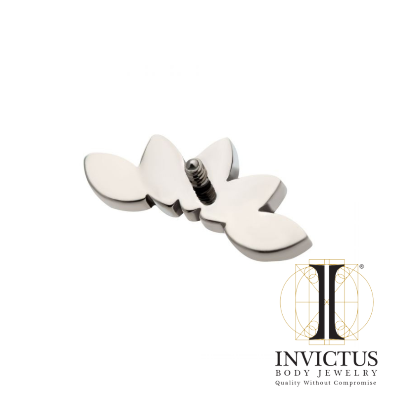 Titanium Hammered Marquise Cluster Fan Shape Top