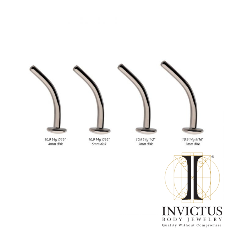Titanium indvendigt gevind med fast disk, flydende navlestang