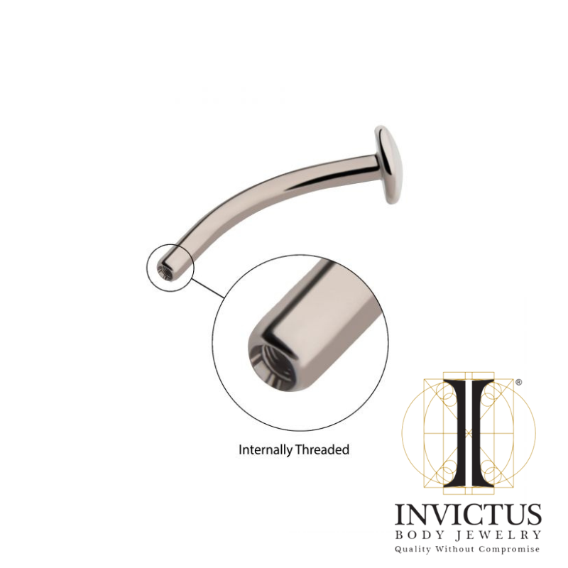 Titanium indvendigt gevind med fast disk, flydende navlestang