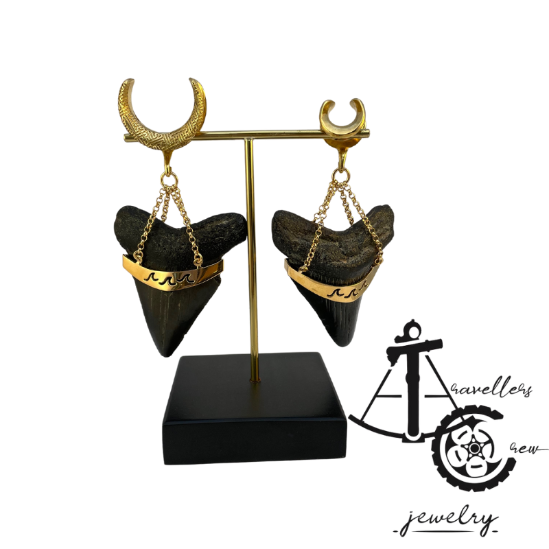 Megalodon Tooth to Hangers
