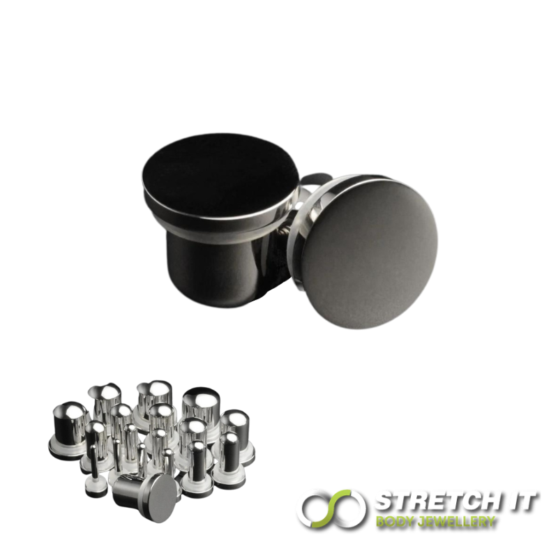 Surgical Steel Single Flare Dead Stretching Plug