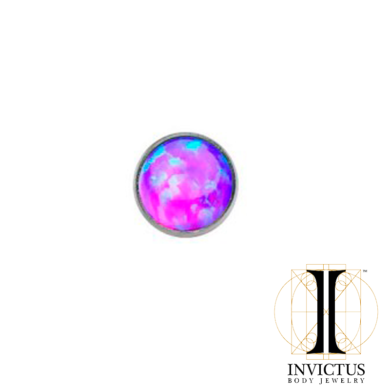 14g Titanium Bezel Opal Ends - REBELLIC