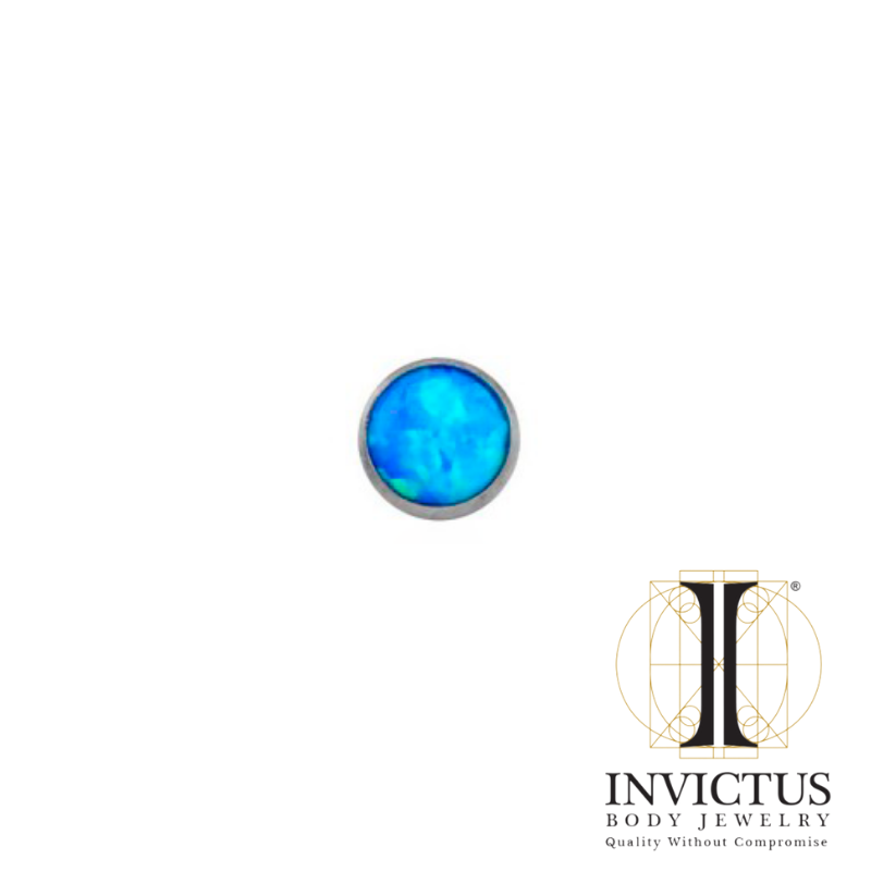 16g Titanium Bezel Opal Ends - REBELLIC