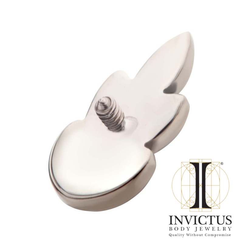 Titanium Internally Threaded & Threadless Leaf Ends