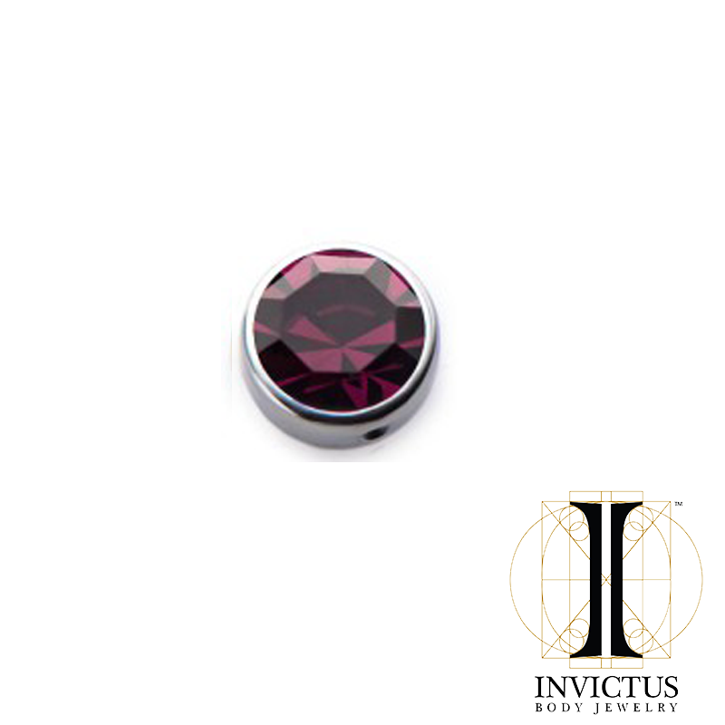 Titanium Replacement Preciosa Crystal Dimple Beads - REBELLIC