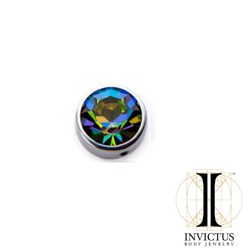 Titanium Replacement Preciosa Crystal Dimple Beads - REBELLIC