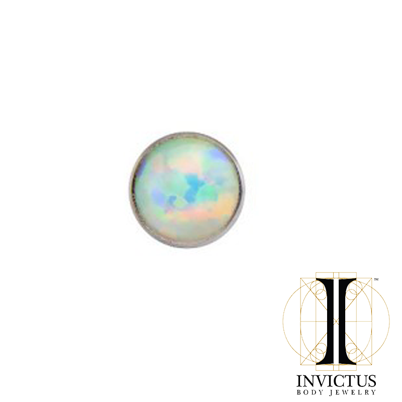 14g Titanium Bezel Opal Ends - REBELLIC
